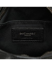 Pre-Loved by Azura Reborn - Pre-Loved Chevron Calfskin Round Vinyle Camera Bag