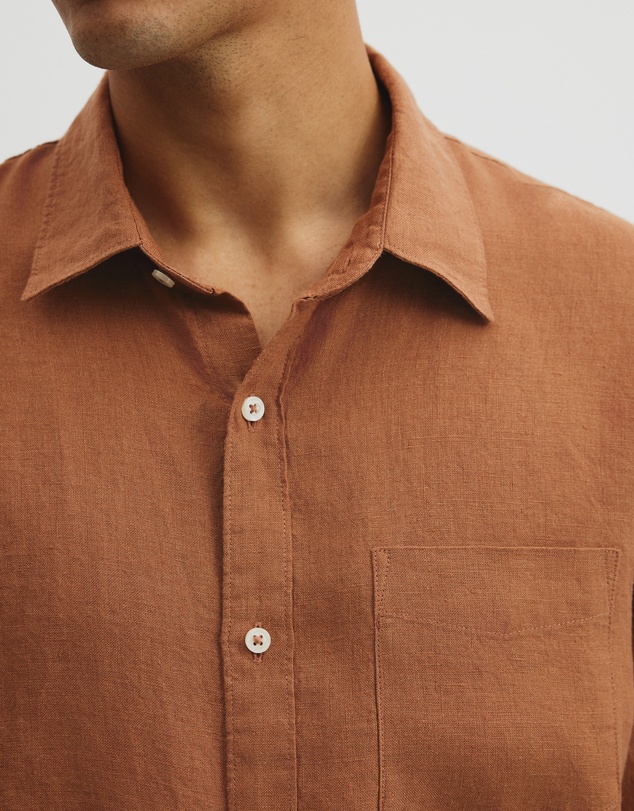 Country Road - Organically Grown Linen Regular Fit Shirt