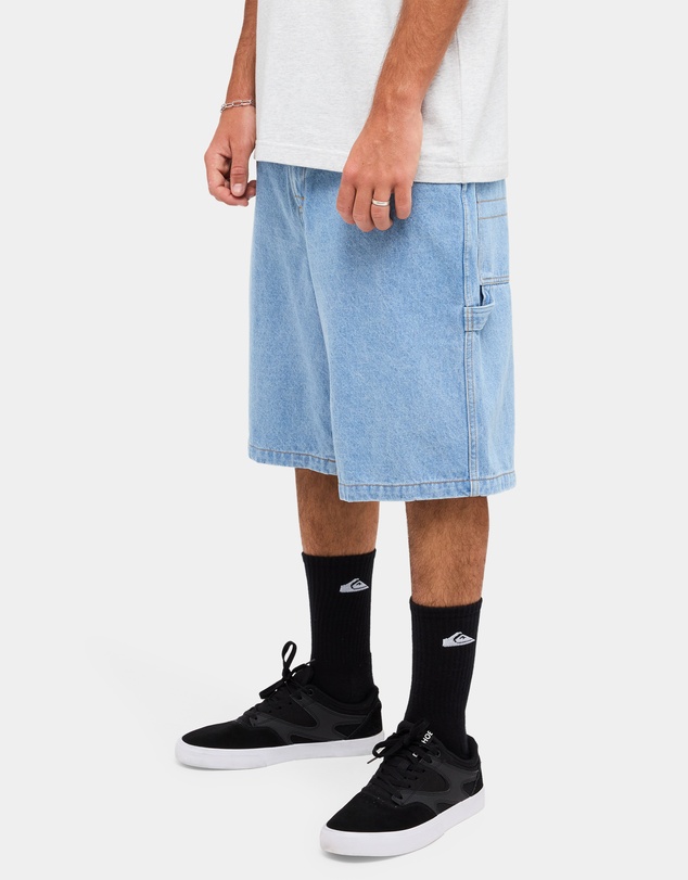 Quiksilver - Mens YG Baggy Denim Shorts