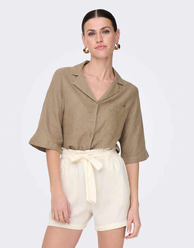 ONLY - Tokyo Linen Blend Shirt