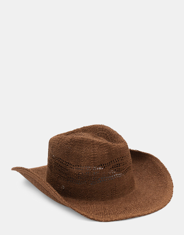 Morgan & Taylor - Beckett Cowboy Fedora in Brown