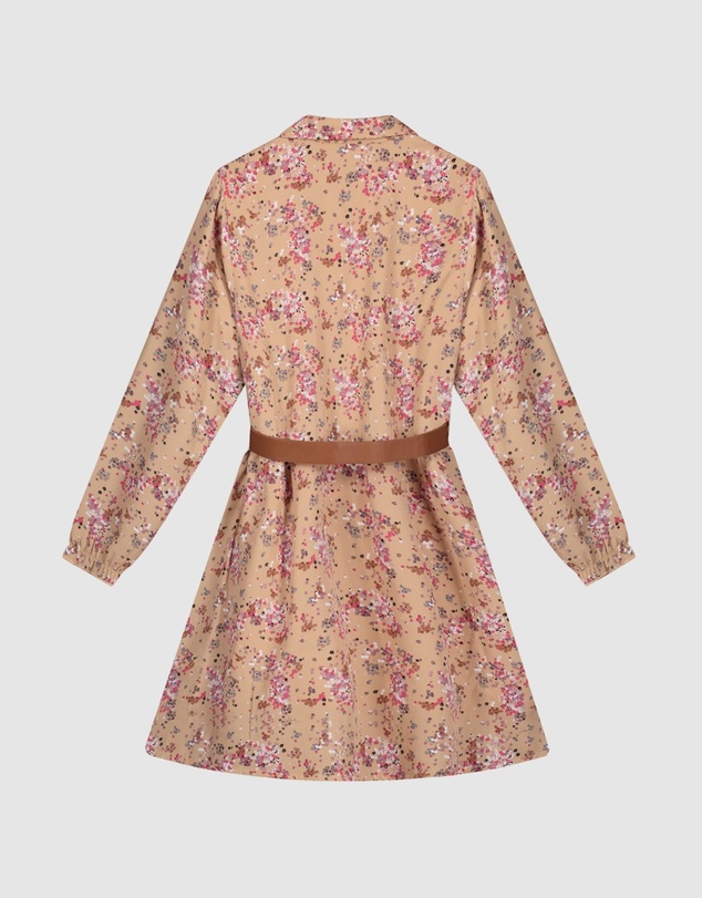 NONO - Milau Floral Dress with Belt - Kids-Teens