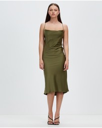 Style Addict - Cross Back Slip Dress