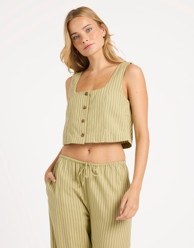 Billabong - Womens Another Wave Woven Tank Top