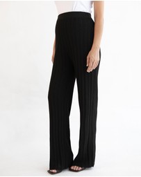 Soon Maternity - Collette Linen Knit Pants