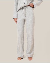 Papinelle - Claire Cotton Waffle Full Length PJ Set
