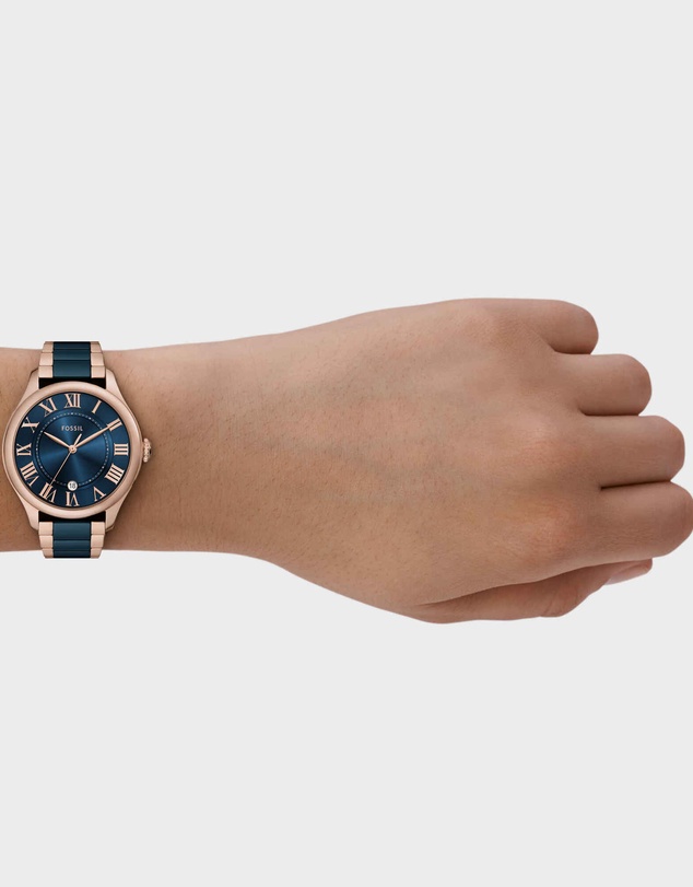 Fossil - Gilmore Rose Gold Analogue Watch
