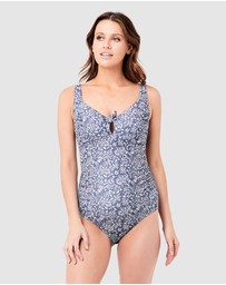 Ripe Maternity - Stormi Tie Front One Piece