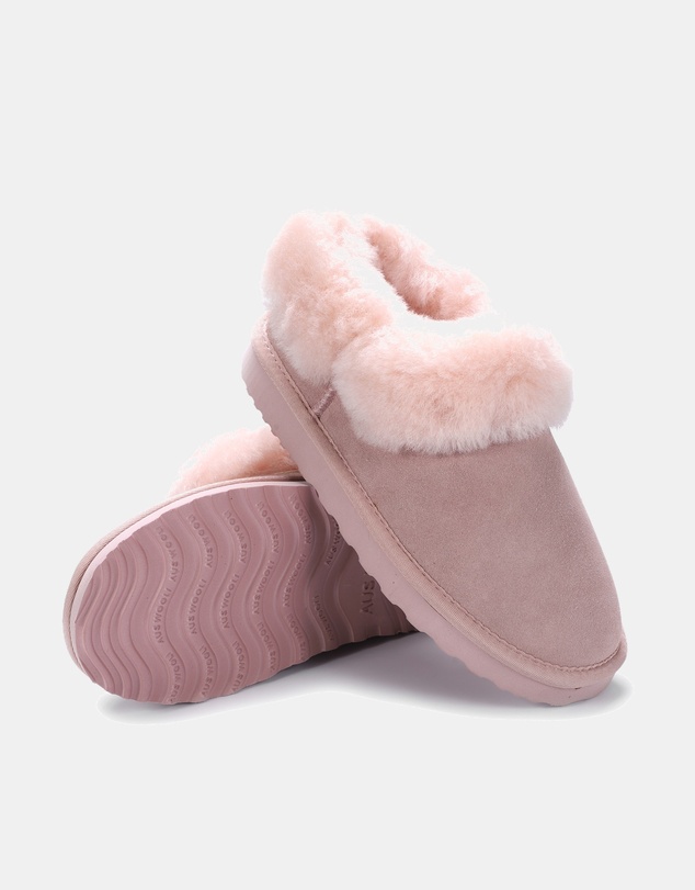 AusWooli Ugg Boots - Coogee Sheepskin Cozy Ankle Slippers