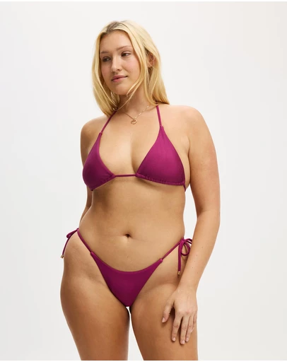 Cotton On Body - String Tie Side Cheeky Bikini Bottom