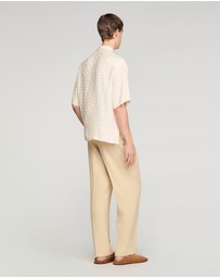 Sandro - Jacquard Cross Mc Shirt