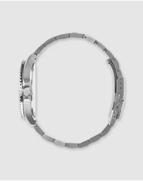 Maxum - Prince Blue Dial & Silver Tone Case & Bracelet