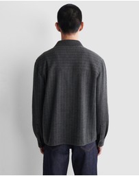 COS - Relaxed Pinstriped Wool-Blend Shirt