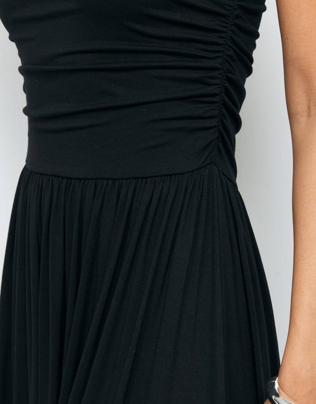 AERE - Daya Ruched Midi Dress