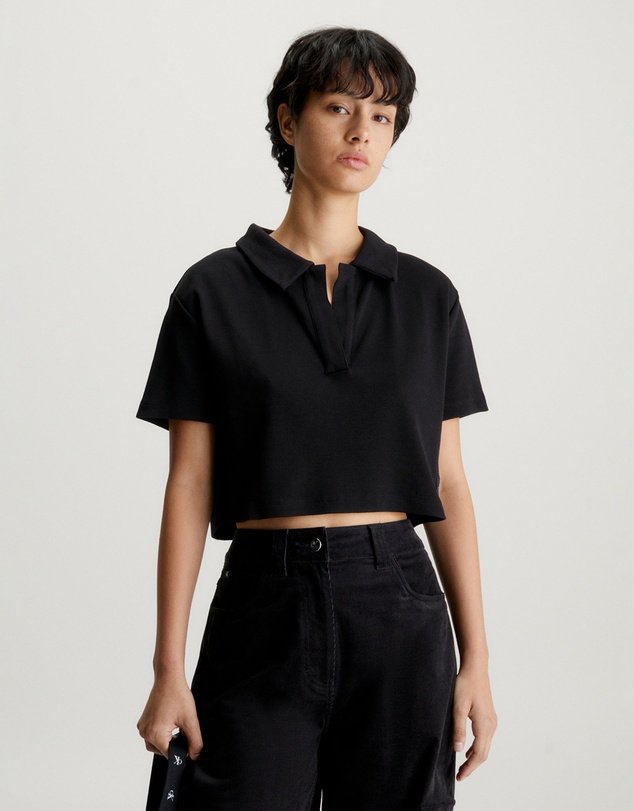 Calvin Klein Jeans - Relaxed Ribbed Polo Shirt