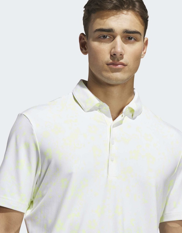 adidas Performance - ULTIMATE365+ CLIMACOOL BUTTERSPUN MIGHTY BLOSSOM PRINT POLO SHIRT Mens