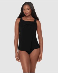 Miraclesuit Swimwear  - Rock Solids Atria Wired High Neck Tankini Top