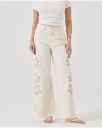 Rolla's - Relaxed Sailor Long In Bloom Pants
