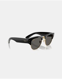 Ray-Ban - Mega Clubmaster - A$AP Blacked Out Collection