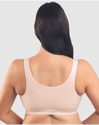 Royce Lingerie - Mia Crossover Organic Cotton Lounge & Sleep Bra