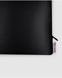 Shhh Silk - Mulberry Silk Beauty Pillowcase - Black - King