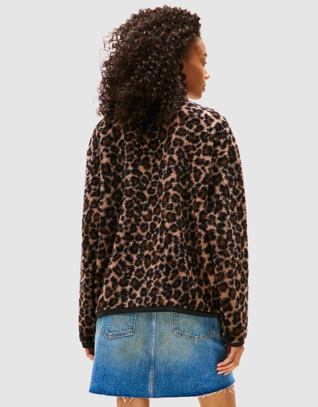 Tommy Jeans - Zip Through Badge Teddy Jacket