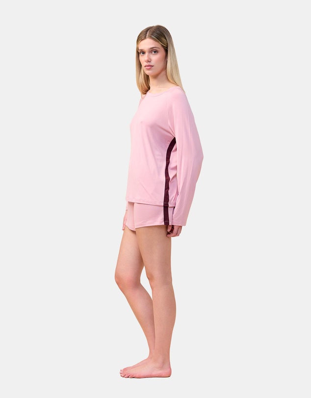 Gingerlilly - Solene Long Sleeve Top with Stripe