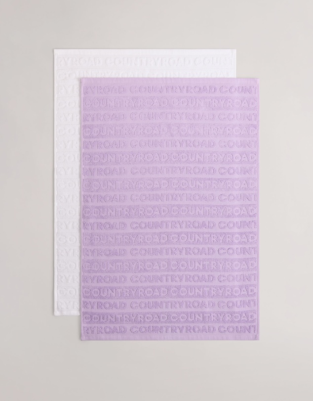 Country Road - Charlie Australian Cotton Tea Towel Pack Of 2