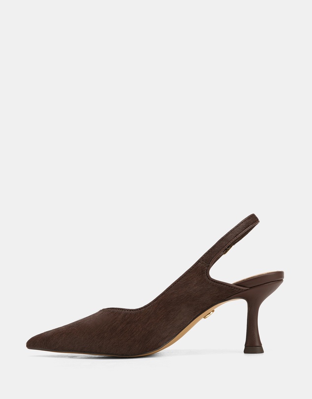 Wittner - Lilly Hair-on Leather Slingbacks