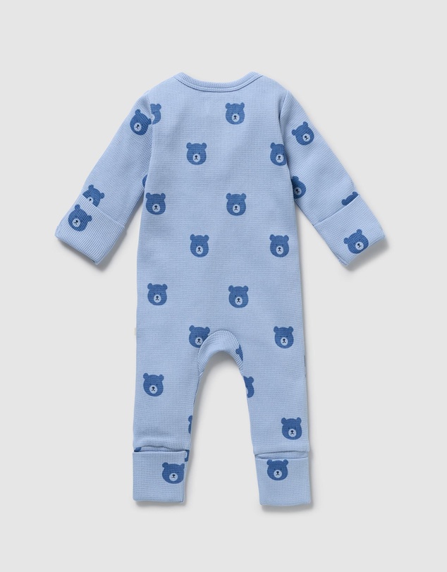 Wilson & Frenchy - Organic Waffle Zipsuit - Babies