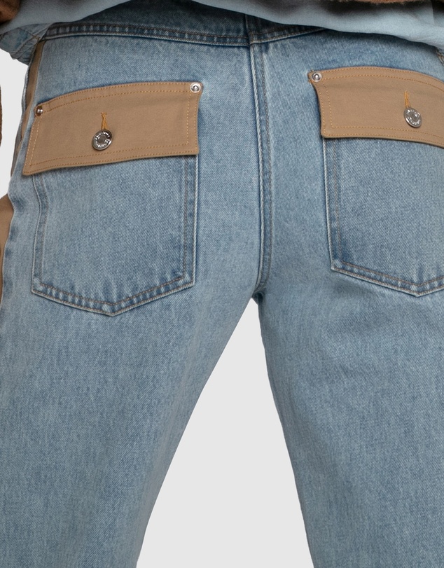 Belle & Bloom - Rebel Mid Rise Side Stripe Denim Jeans