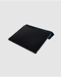 Tucano - Tucano Satin Folio Case Dark Blue for iPad Air 13 Inch M2 2024 with Pencil Holder and Stand