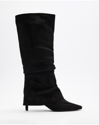 Dazie - Issy Slouchy Heeled Boots