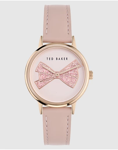 Ted Baker - Phylipa 36mm Pink Leather Watch