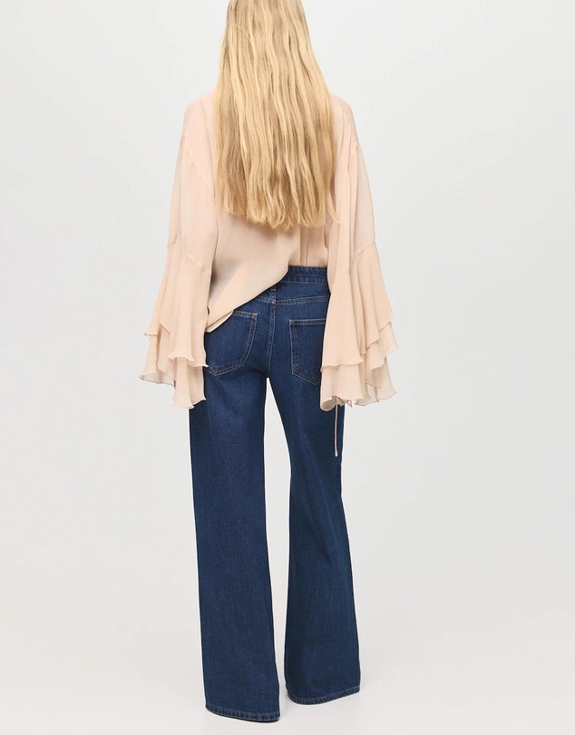 M.N.G - Low-Rise Wide-Leg Jeans