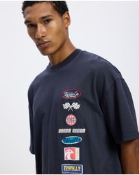 Thrills - Total Service Stacked Box Fit Oversize Tee