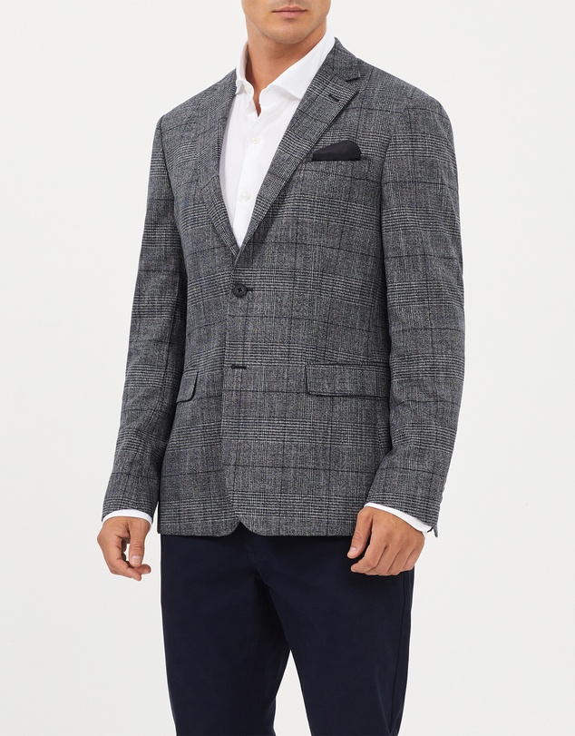 Van Heusen - Slub Check Blazer