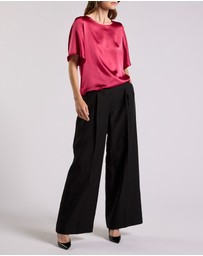 David Lawrence - Amora Silk Mix Top