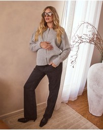 Soon Maternity - Recycled Cashmere Knit Bomber