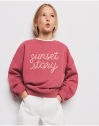M.N.G - Love Sweatshirt - Teens