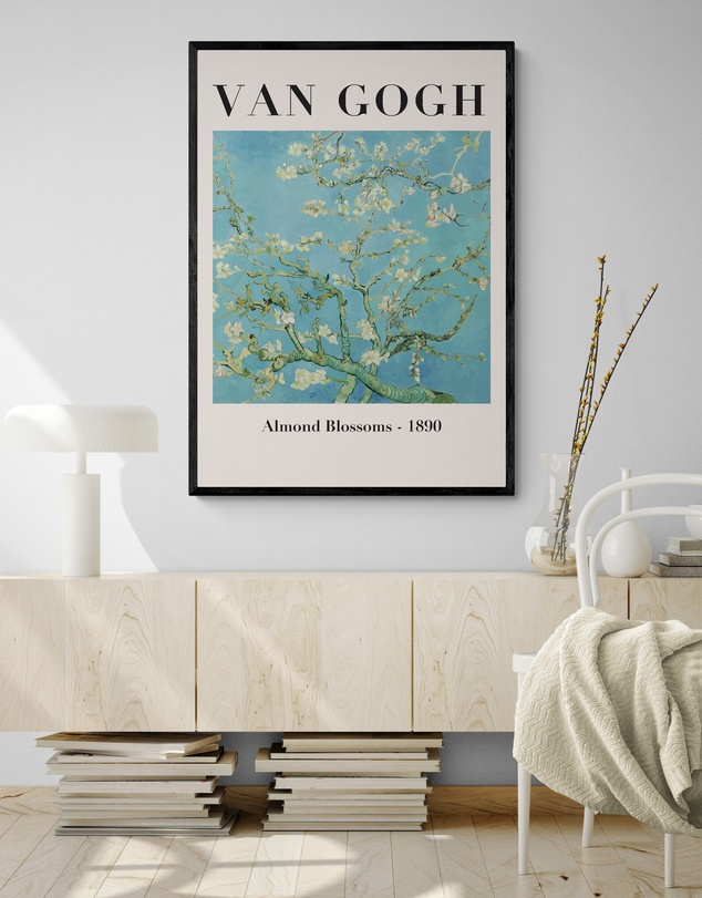 Inka Arthouse - Almond Blossoms by Van Gogh Art Print