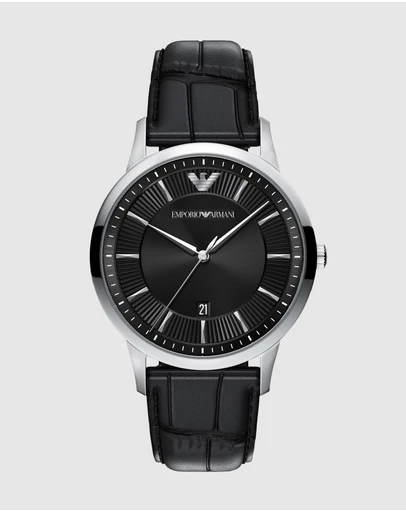 Emporio Armani - Black Analogue Watch
