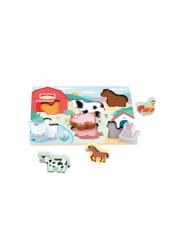 Bello - Touch and Feel Farm Puzzle