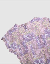 Olga Valentine - Frilly Beach Cover Up