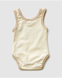 WITH LOVE FOR KIDS - Comfy Tank Onesie - Babies