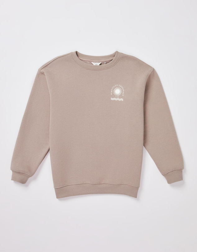 Subtitled - Teen Girls Resort Club Crew Neck Fleece Jumper