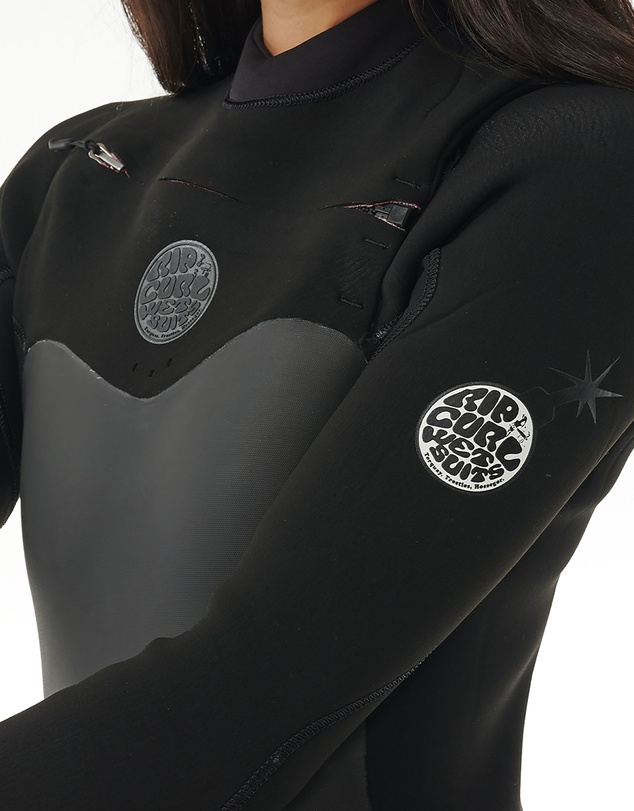 Rip Curl - Womens Flashbomb 3/2 Chest Zip Wetsuit