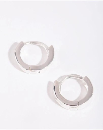 Lovisa - Sterling Silver Classic Huggie Earrings