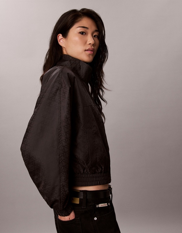 Calvin Klein Jeans - Emblem Logo Jacquard Windbreaker