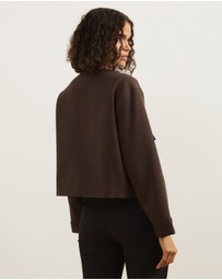 Atmos&Here - Sorelle Cropped Tailored Jacket